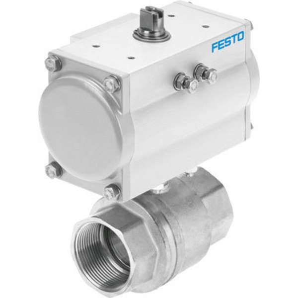 Festo Ball Valve Actuator Unit VZBM-A-1/2"-RP-25-D-2-B2-PA10 VZBM-A-1/2"-RP-25-D-2-B2-PA10